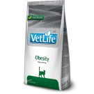 10кг Корм Farmina Vet Life Cat Obesity диета для взрослых кошек с излишнем весом