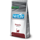 0,4кг Корм Farmina Vet Life Cat Hepatic диета для взрослых кошек и котов с хронической печеночной недостаточностью