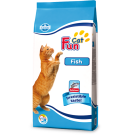 20кг Корм Farmina Fun Cat Fish для взрослых кошек с рыбой