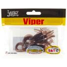 Твистер съедобный Lucky John Pro Series Viper 2.0 5см S19 (10шт)