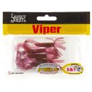 Твистер съедобный Lucky John Pro Series Viper 2.0 5см S14 (10шт)