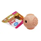 Игрушка Jolly Pooch Мяч для собак резиновый мультиструктурный с ароматом Мяты Оранжевый, 5,8см