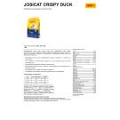 18кг Корм JosiCat Crispy Duck (Adult 27/9) полнорационный корм для взрослых кошек со вкусом Утки и Рыбы