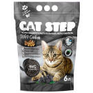 Наполнитель Cat Step Tofu Carbon растительный комкующийся, 6л (2,7кг)