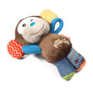 Игрушка Gigwi PLUSH FRIENDZ для собак Обезьянка с пищалкой, 16см