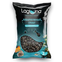 Грунт для аквариума Laguna черный 3-5мм, 2кг