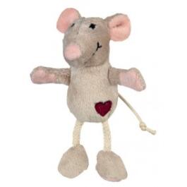 Игрушка для кошки плюшевая Мышь 11см