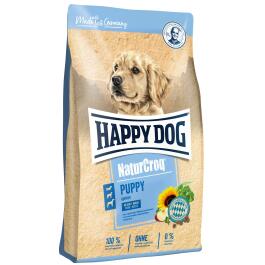 4кг Корм Happy Dog NaturCroq Puppy 29/14 для щенков всех пород от 1 до 12 месяцев с Птицей, говядиной и рыбой