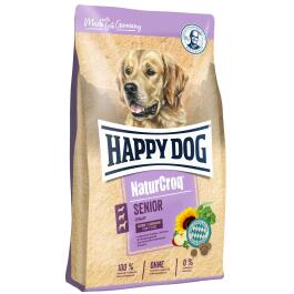 15кг Корм Happy Dog NaturCroq Senior 19/8 для пожилых собак всех пород с Птицей и телятеной