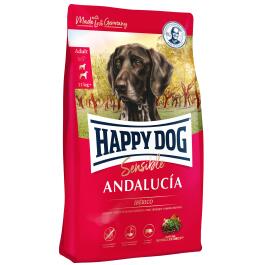 11кг Корм Happy Dog Sensible Andalusia 21/10 для взрослых собак средних и крупных пород с чувствительным пищеварением с иберийской Свининой и рисом