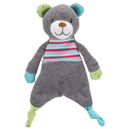 Игрушка "TRIXIE" для щенков "Медведь Junior", с пищалкой и шуршащей пленкой, 28 см