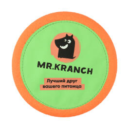 Игрушка Mr.Kranch для собак Тарелка фрисби UFO 24см, зеленая