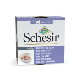70гр Корм влажный Schesir для кошек с Тунцом и Курицей