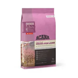 11,4кг Корм ACANA DOG GRASS-FED LAMB беззерновой для взрослых собак и щенков с Ягненком