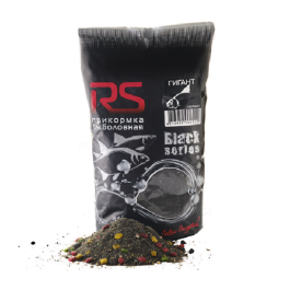 Прикормка RUTILUS RS black series Лещ река черный 1кг