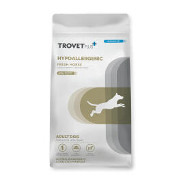 10кг Корм Trovet Plus Adult Dog Hypoallergenic Fresh Horse для взрослых собак с пищевой гиперчувствительностью, Конина