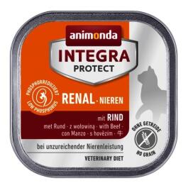 100гр Консервы Animonda Integra Protect Renal диета для кошек при заболевании почек с Говядиной