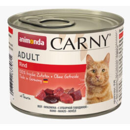 200гр Консервы Animonda Carny Adult для взрослых кошек с Говядиной, паштет