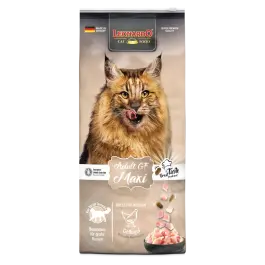 15кг Корм Leonardo Adult GF Maxi беззерновой для взрослых кошек крупных пород из мяса Птицы