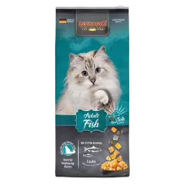 15кг Корм Leonardo Adult Fish&Rice для взрослых кошек с Океанической рыбой и рисом