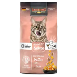 7,5кг Корм Leonardo Adult GF Salmon беззерновой для взрослых кошек от года с Лососем