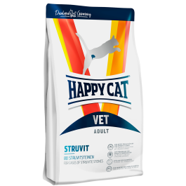 4кг Корм Happy Cat VET Struvit Adult 30/15 для кошек с мочекаменной болезнью струвитного типа