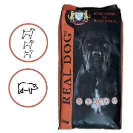 20кг Корм Cennamo REAL DOG ADULT PORK для взрослых собак всех пород со Cвининой