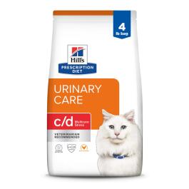 1,5кг Корм Hill's c/d Multicare Urinary Stress для кошек с Рыбой