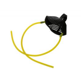 Запасная резина для рогатки FLAGMAN Medium Yellow Elastic With Pounch