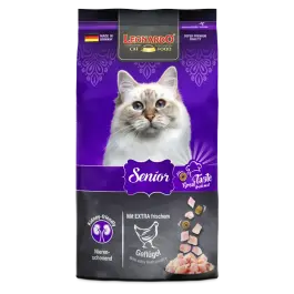 1,8кг Корм Leonardo Senior для пожилых кошек от 10 лет из мяса Птицы
