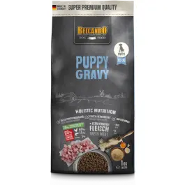 1кг Корм Belcando Puppy Gravy для щенков всех пород до 4 месяцев и для молодых собак мелких пород старше этого возраста с Птицей