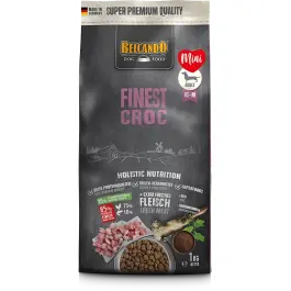 1кг Корм Belcando Finest Croc полнорационный для взрослых собак мелких и средних пород с Уткой и печенью