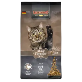 7,5кг Корм Leonardo Adult Complete 32/16 для стерилизованных взрослых кошек от года с Птицей