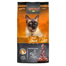 1,8кг Корм Leonardo Adult Duck для взрослых кошек от 1 года с Уткой