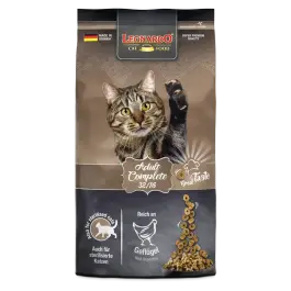 1,8кг Корм Leonardo Adult Complete 32/16 для стерилизованных взрослых кошек от года с Птицей