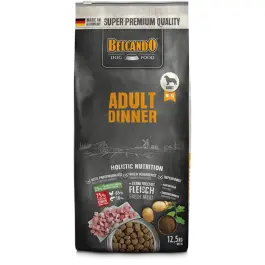 12,5кг Корм Belcando Adult Dinner для взрослых собак любых пород с нормальным уровнем активности с Птицей