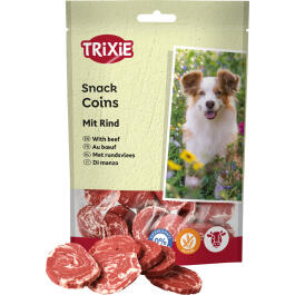 100гр Лакомство "TRIXIE PREMIO" для собак, монетки из говядины, без глютена и сахара