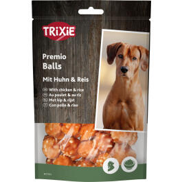 80гр Лакомство "TRIXIE PREMIO" для собак, шарики из Курицы и Риса