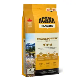 2кг Корм ACANA DOG PRAIRIE POULTRY низкозерновой для взрослых собак всех пород с Цыплёнком и Индейкой