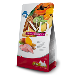 1,5кг Корм Farmina N&D Tropical Selection Dog Chicken Adult Mini для взрослых собак мини пород с Курицей