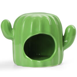 Домик Triol "Кактус" для мелких животных керамический, 120*80*80мм