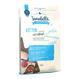 10кг Корм Sanabelle Kitten для котят и беременных/кормящих кошек