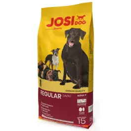 15кг Корм JosiDog Regular (Adult 25/15) для взрослых собак всех пород с немного повышенными потребностями в энергии с домашней Птицей