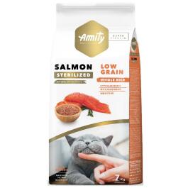 Корм в развес Amity Super Premium для стерилизованных кошек с Лососем, 1кг