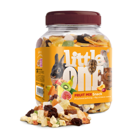 180гр Лакомство Little One Fruit Mix Фруктовая смесь для всех грызунов