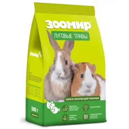 5кг Корм ЗООМИР "Луговые травы" для грызунов и кроликов