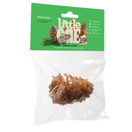 Лакомство Little One Cedar Cone Кедровая шишка для всех грызунов, 1шт