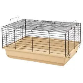 Клетка для крупных грызунов "Eco" , бежевая 42*30*24см