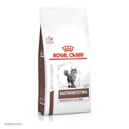 0,35кг Корм ROYAL CANIN Gastrointestinal Moderate Calorie диета для взрослых кошек при расстройствах пищеварения с умеренным содержанием калорий