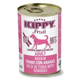 400г Kонсервы Kippy Fruit Dog для взрослых собак паштет с тунцом и ананасом